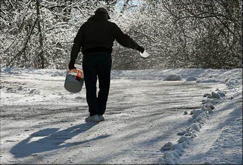 SALT ON YOUR DRIVEWAY CAN DAMAGE YOUR DRIVEWAY AND SIDEWALKS! USE ALTERNATIVES IN EDMONTON, ALBERTA