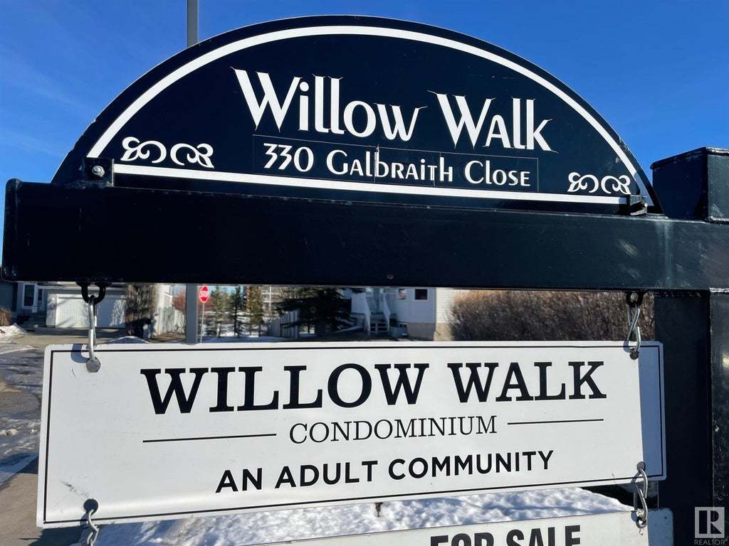 Willow Walk Edmonton Glastonbury Bungalow Townhome Condos For Sale